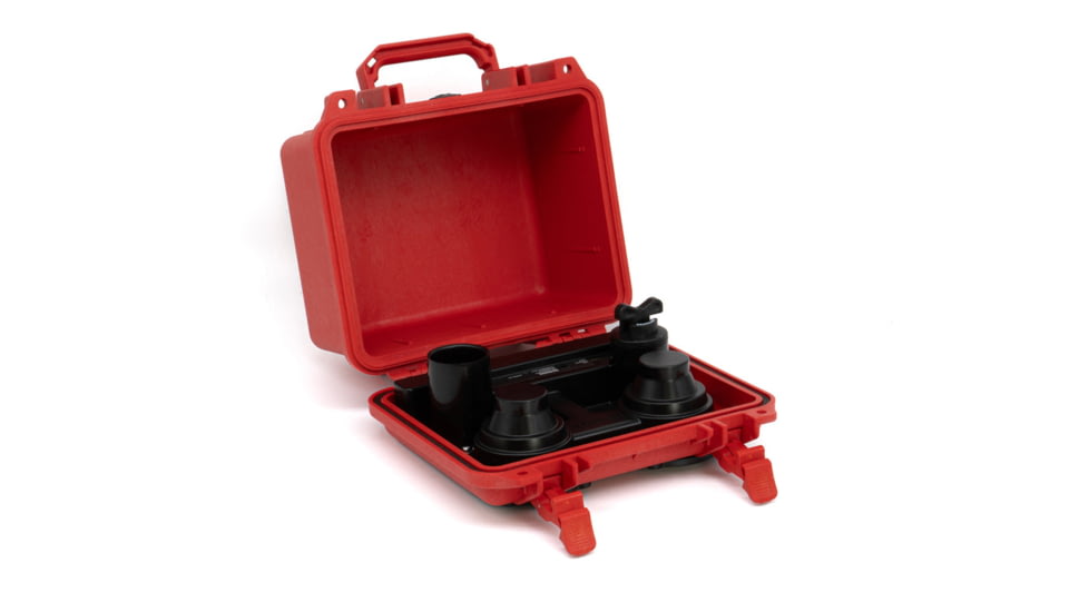 Demerbox DB2 Speakers, Marooga Red, DB2-1300-RED