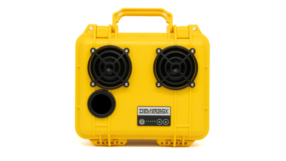 Demerbox DB2 Speakers, Paniman Yellow, DB2-1300-YLW