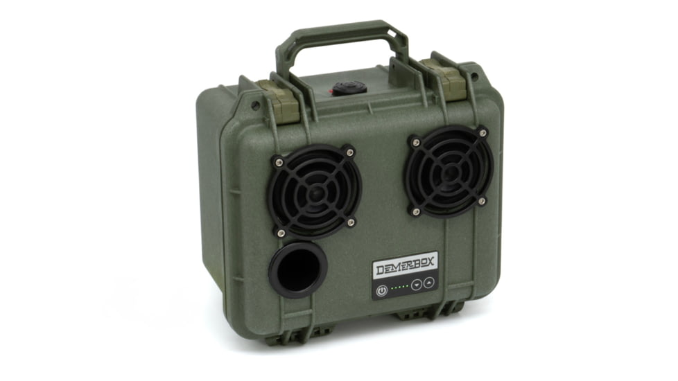 Demerbox DB2 Speakers, Pesaro Green, DB2-1300-ODG