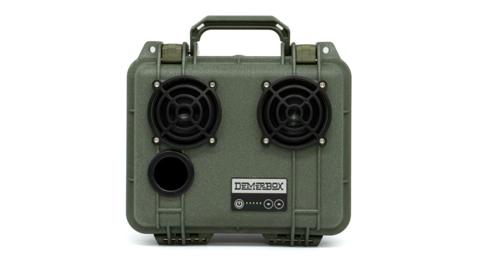 Demerbox DB2 Speakers, Pesaro Green, DB2-1300-ODG