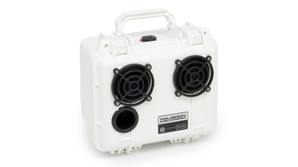 Demerbox DB2 Speakers, Uyuni White, DB2-1300-WHT