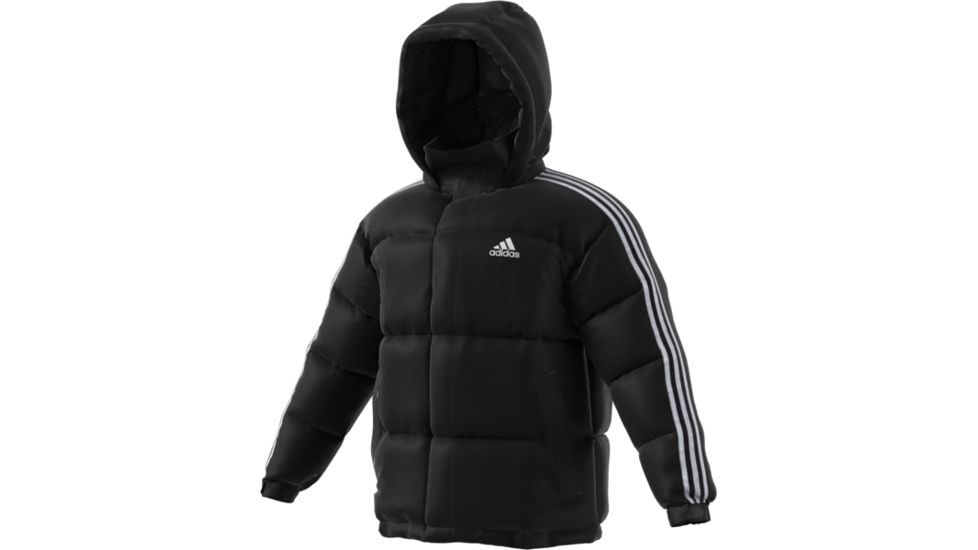 Adidas Terrex Demo, 3-Stripe Puff Down - Men's, Black, Large, EH3972-L-DEMO