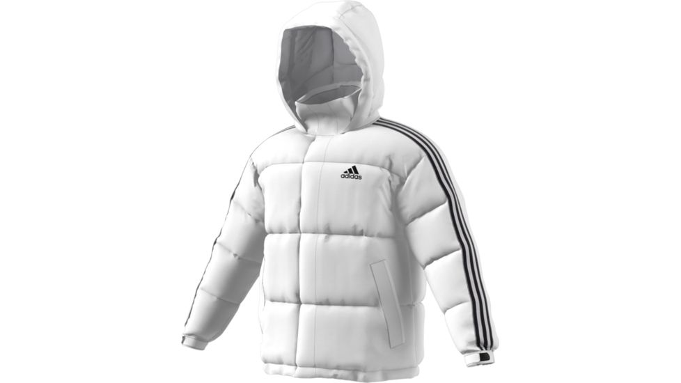 Adidas Terrex Demo, 3-Stripe Puff Down - Men's, White, Large, EH3971-L-DEMO