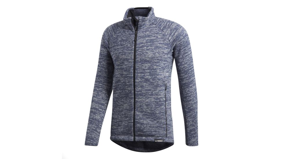 Demo, Adidas Terrex Knit Fleece Jacket - Mens, Legend Ink, M, CY8703-M