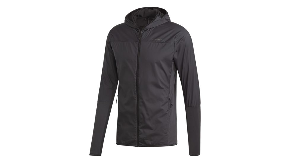 Demo, Adidas Terrex Skyclimb Fleece Jackets - Mens, Carbon, Medium, DQ1559-M-020
