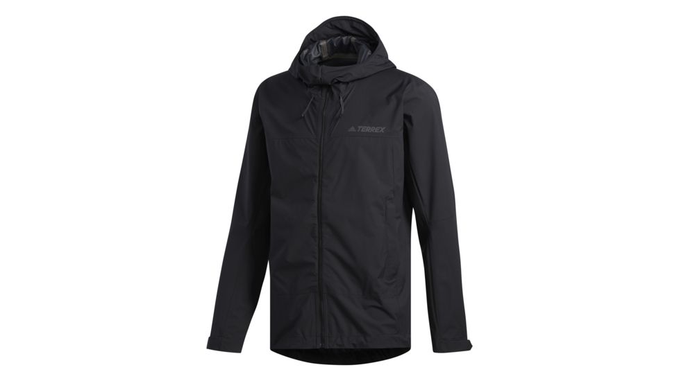 Demo, Adidas Terrex Swift Rain Jacket - Men's, Black, Medium, DT4111-M-001