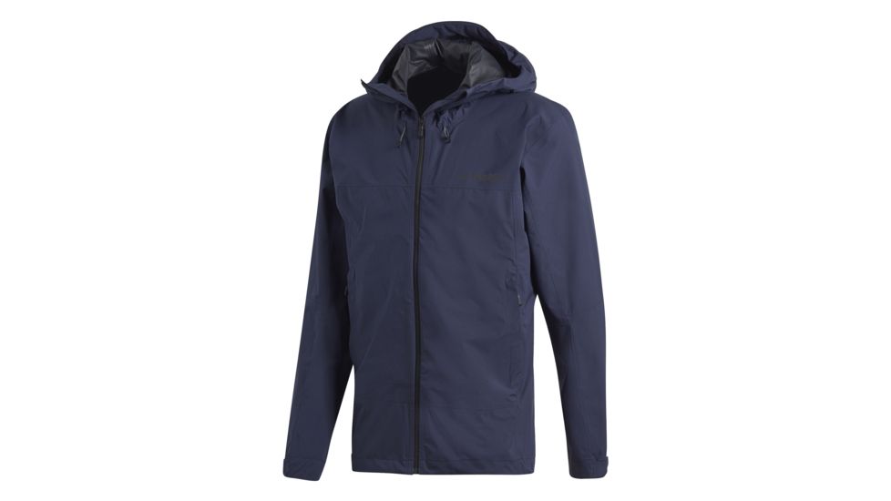 Demo, Adidas Terrex Swift Rain Jacket - Men's, Legend Ink, Medium, DT4112-M-420