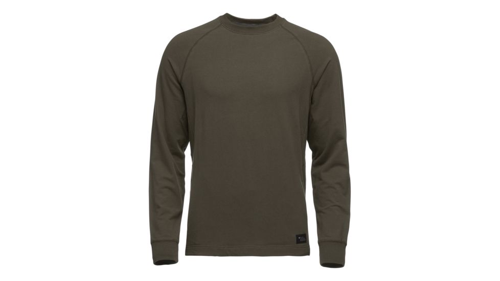 Demo, Black Diamond Basis Crew Sweater - Mens, Walnut, Medium, AP7523202005MED1