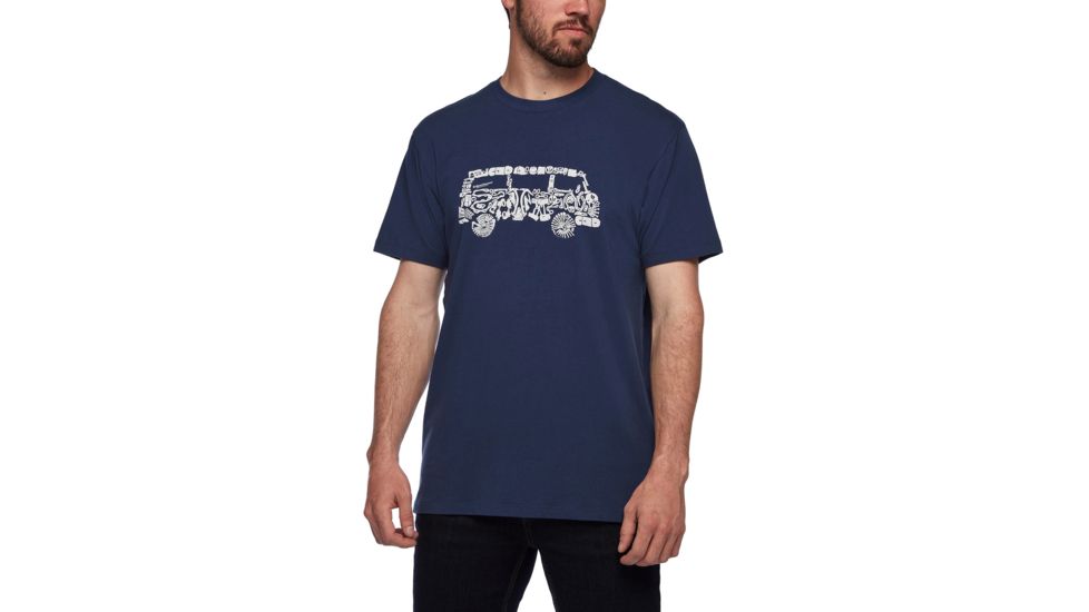 Demo, Black Diamond Vantastic T-Shirt - Mens, Ink Blue, Medium, AP7300464014MED1