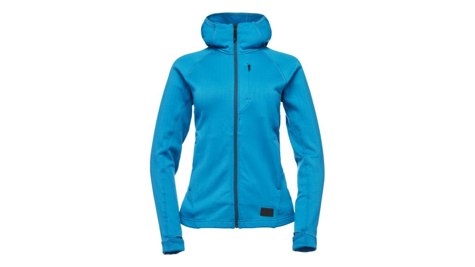 Demo, Black Diamond W Factor Hoody - Womens, Azul, Small, AP7440804004SML1