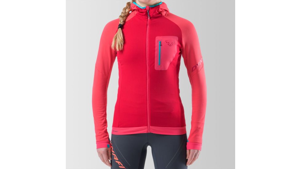 DEMO, Dynafit Radical Polartec Jacket - Womens, Medium, Hibiscus, 08-0000071123-1951-M