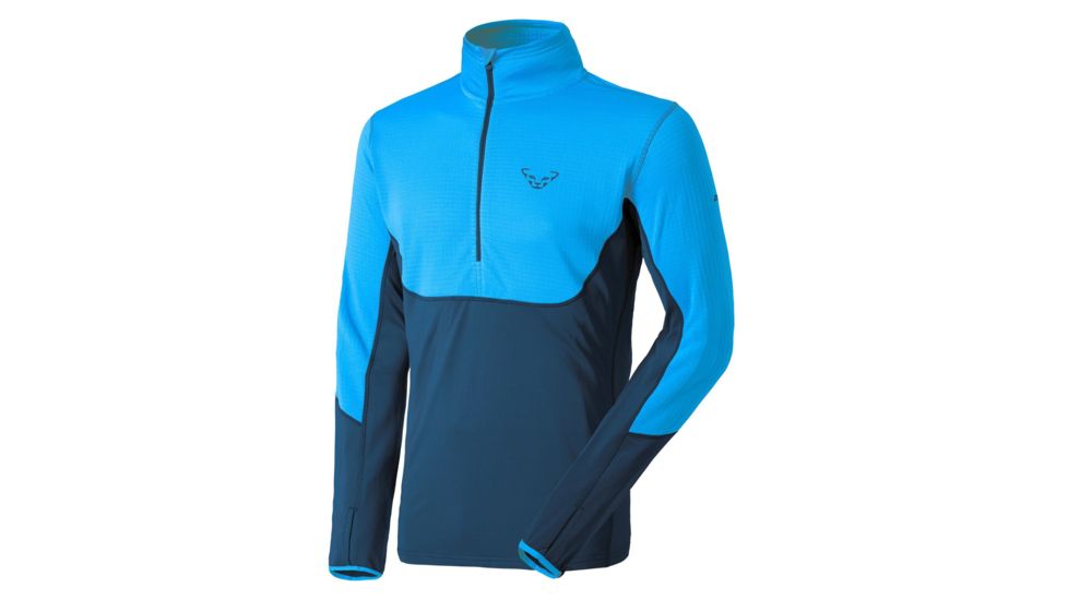 DEMO, Dynafit TLT Polartec 1/2 Zip Top - Mens, Medium, Methyl Blue, 08-0000070765-8941-M