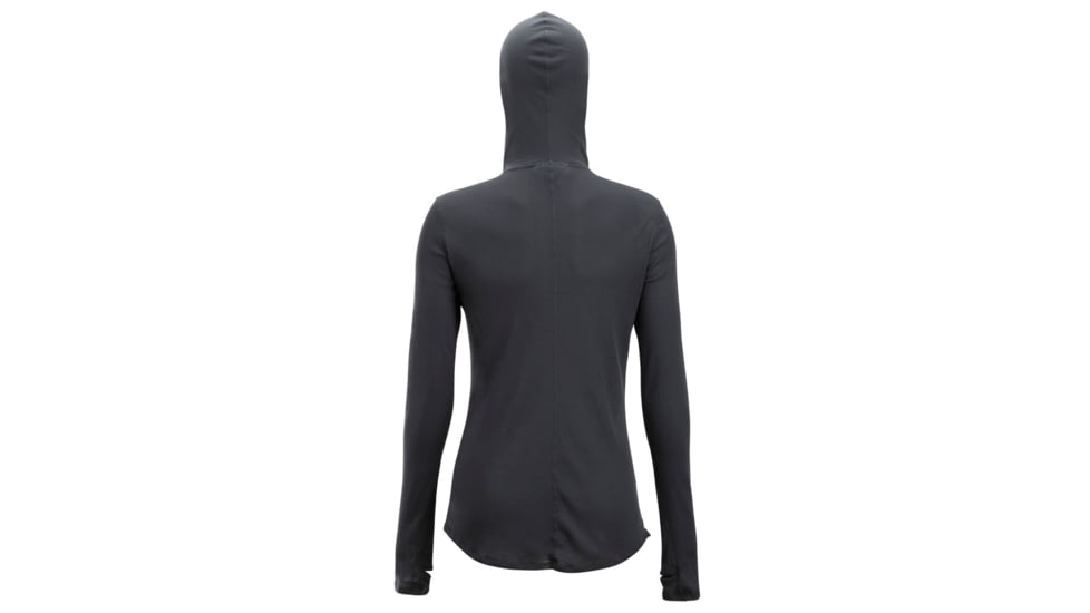 Demo, ExOfficio BugsAway Lumen Full Zip Hoody - Women's, Carbon, M, 21113285-9703-M
