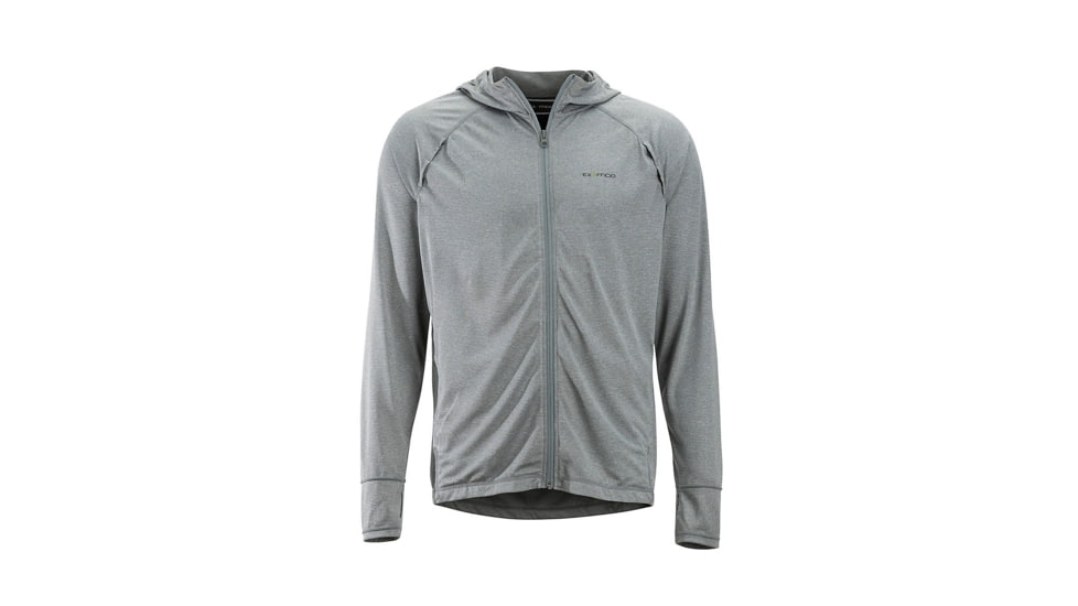 Demo, ExOfficio BugsAway Tarka Full Zip Hoody, Grey Storm, M, 11113346-9609-M