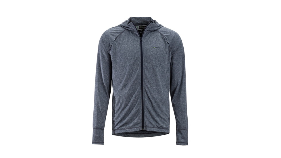 Demo, ExOfficio BugsAway Tarka Full Zip Hoody, Navy, M, 11113346-5600-M