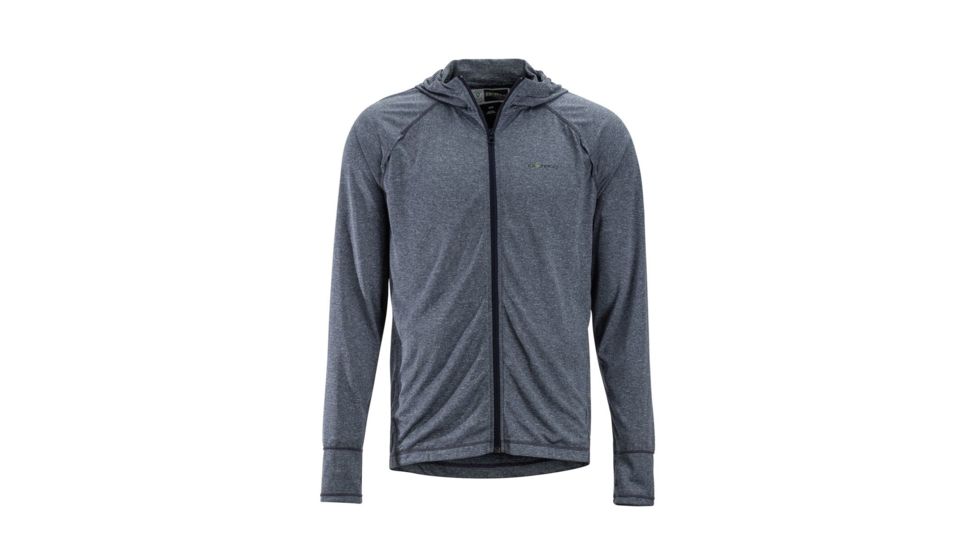 Demo, ExOfficio BugsAway Tarka Full Zip Hoody, Navy, M, 11113346-5600-M