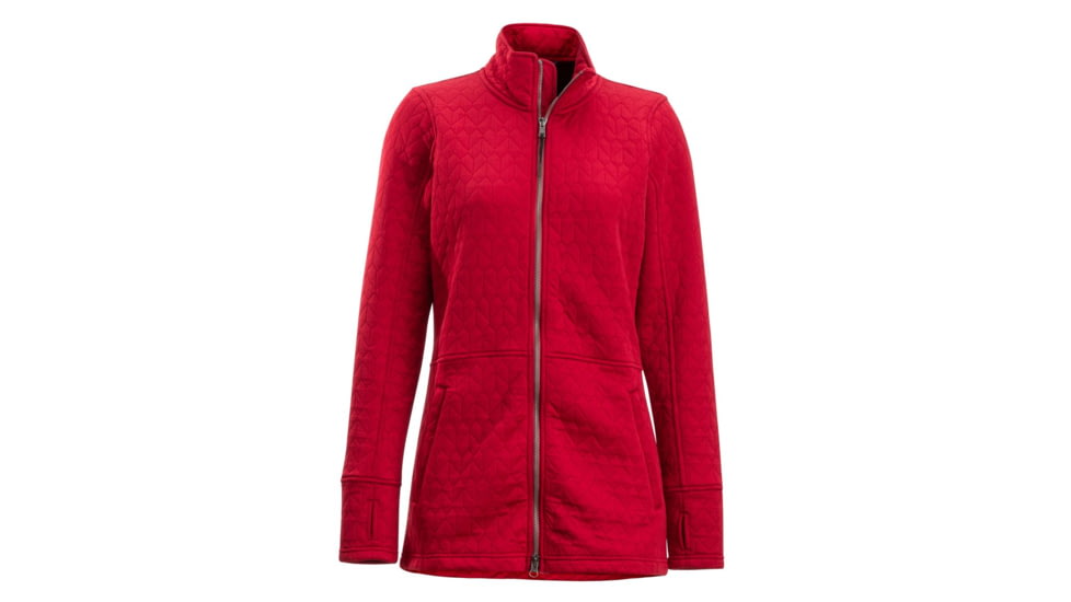 DEMO, ExOfficio Kelowna Full Zip Top - Womens, Small, Bolero Red, 2011-3206-Bolero Red-S