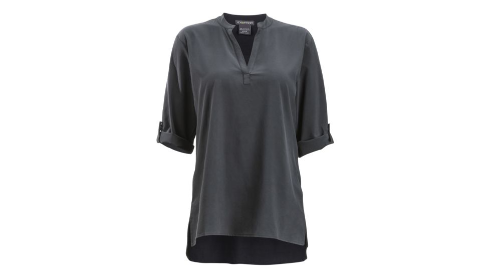 Demo, ExOfficio Kizmet 3/4 Sleeve - Women's, Black, Small, 2001-3092-Black-S