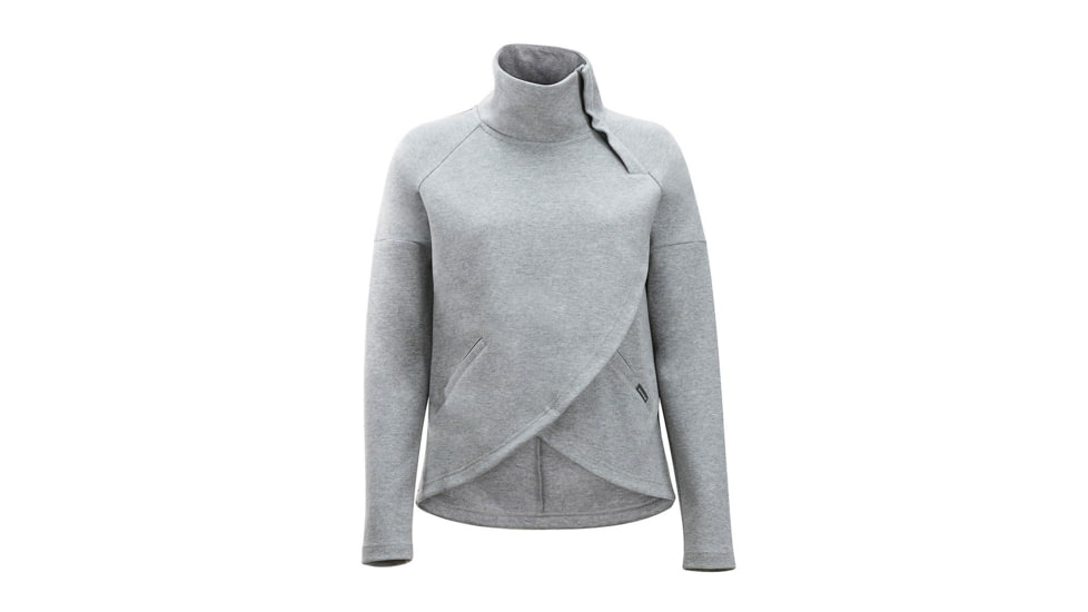 Demo, ExOfficio Manzanita Pullover - Women's, Grey Heather, M, 20173301-9310-M