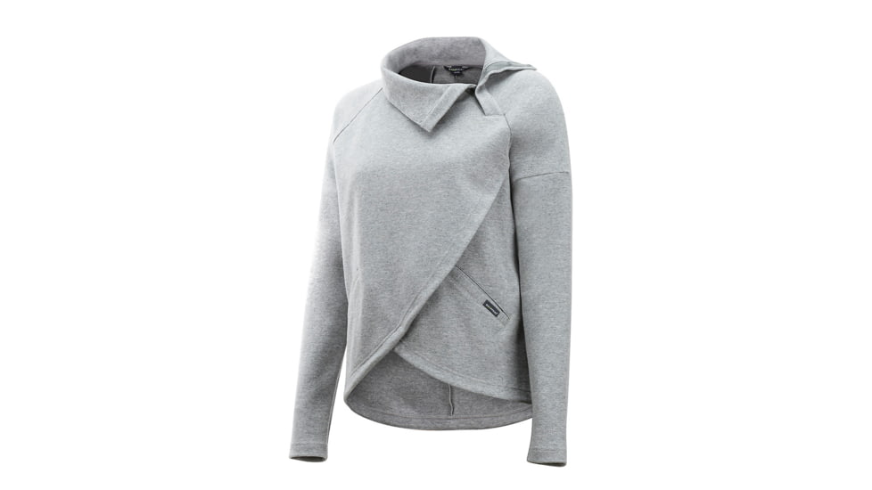Demo, ExOfficio Manzanita Pullover - Women's, Grey Heather, M, 20173301-9310-M