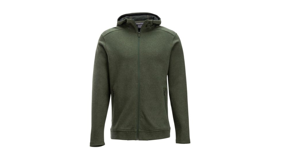 Demo, ExOfficio Powell Full Zip Hoody - Mens, Nori Heather, Medium, 1011-3235-Nori Heather-M