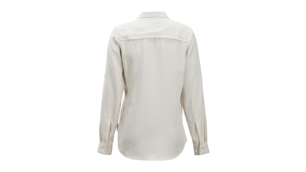 Demo, ExOfficio Sovita Long Sleeve - Women's, Malt Check, Small, 2001-3198-Malt Check-S