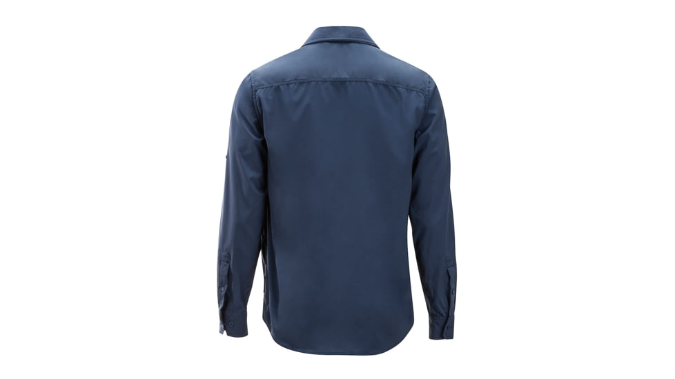Demo, ExOfficio Tellico Long Sleeve - Men's, Navy, M, 10013247-5600-M