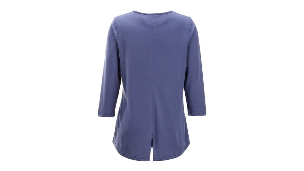 Demo, ExOfficio Wanderlux 3/4 Sleeve - Women's, Blue Heron, M, 20113084-5016-M