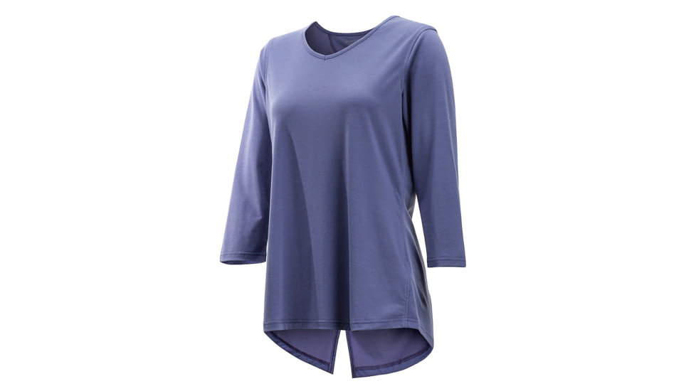 Demo, ExOfficio Wanderlux 3/4 Sleeve - Women's, Blue Heron, M, 20113084-5016-M