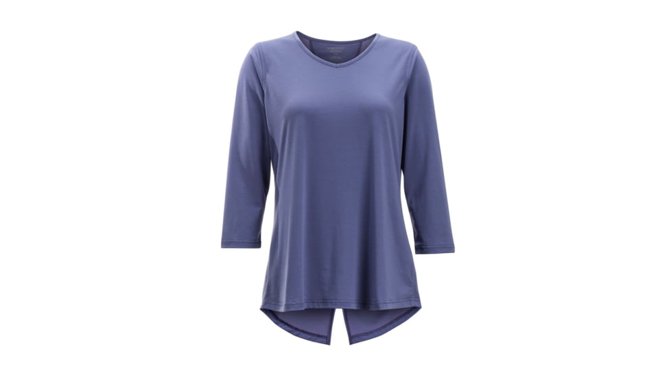 Demo, ExOfficio Wanderlux 3/4 Sleeve - Women's, Blue Heron, M, 20113084-5016-M
