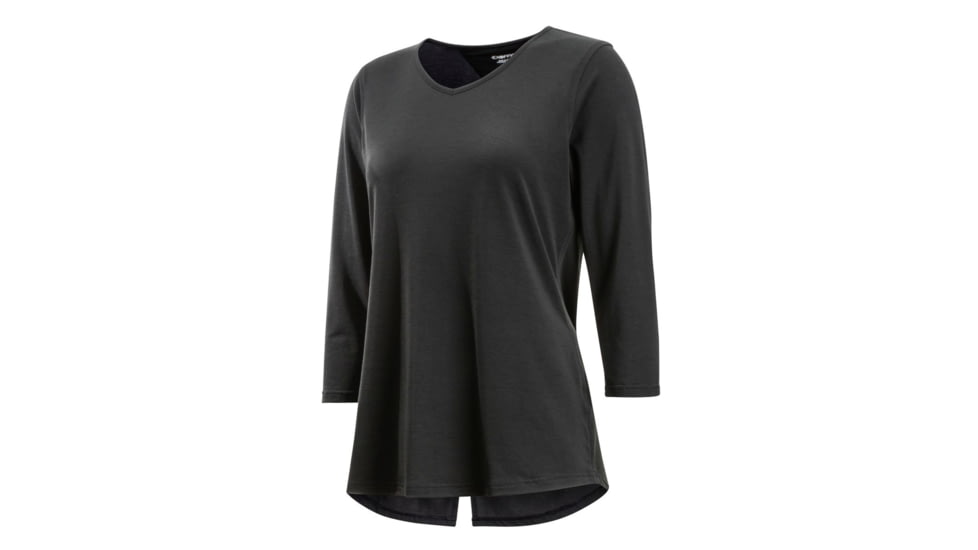 ExOfficio Wanderlux 3/4 Sleeve - Women's, Black, Large, 2011-3084-9999-L