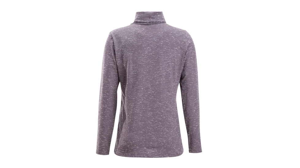 Demo, ExOfficio Wanderlux Marl Turtleneck - Womens, Adriatic Heather, Small, 2011-3221-Adriatic Heather-S
