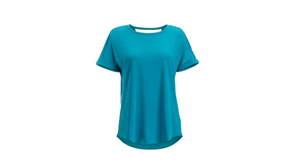 Demo, ExOfficio Wanderlux Mijas Short Sleeve - Women's, Algiers Blue, M, 20123286-5328-M