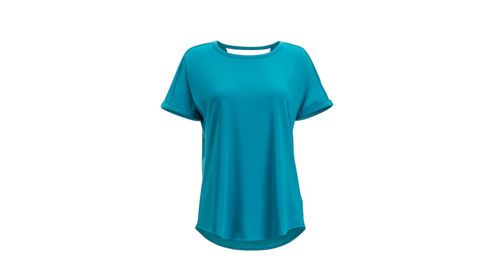 Demo, ExOfficio Wanderlux Mijas Short Sleeve - Women's, Algiers Blue, M, 20123286-5328-M