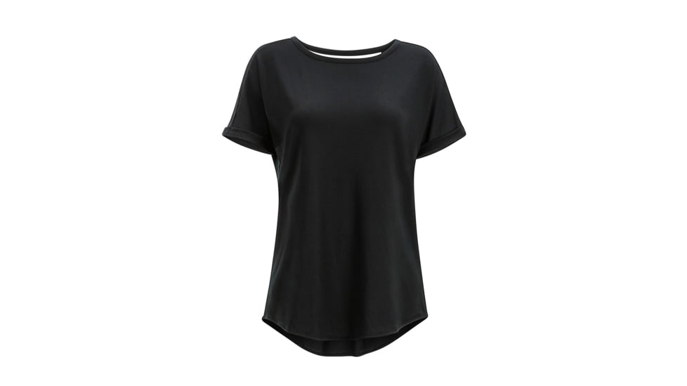 Demo, ExOfficio Wanderlux Mijas Short Sleeve - Women's, Black, M, 20123286-9999-M