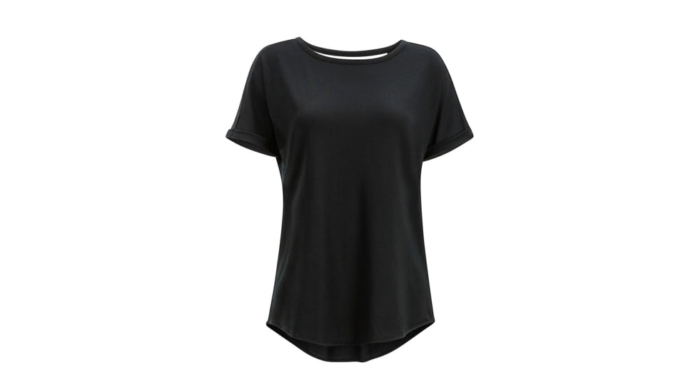 Demo, ExOfficio Wanderlux Mijas Short Sleeve - Women's, Black, M, 20123286-9999-M