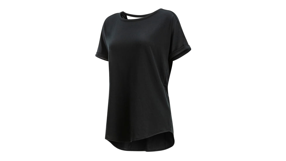 Demo, ExOfficio Wanderlux Mijas Short Sleeve - Women's, Black, M, 20123286-9999-M