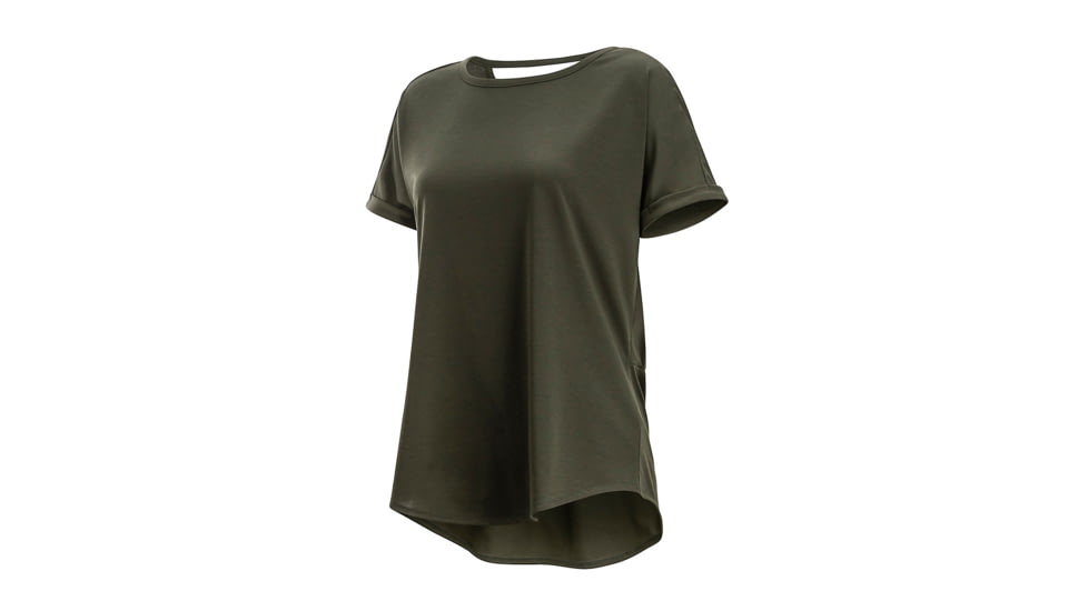 Demo, ExOfficio Wanderlux Mijas Short Sleeve - Women's, Nori, M, 20123286-6801-M
