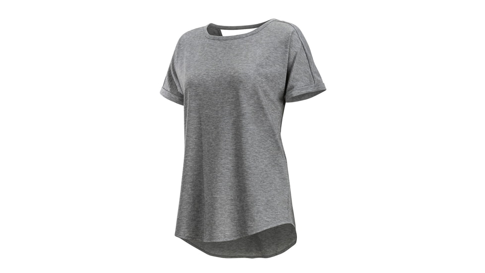 Demo, ExOfficio Wanderlux Mijas Short Sleeve - Women's, Road Heather, M, 20123286-9330-M
