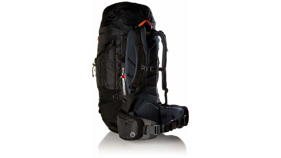 DEMO, Lowe Alpine Cerro Torre Backpack - Mens, 75-100L, Regular, Black, FBP-96-BL-75