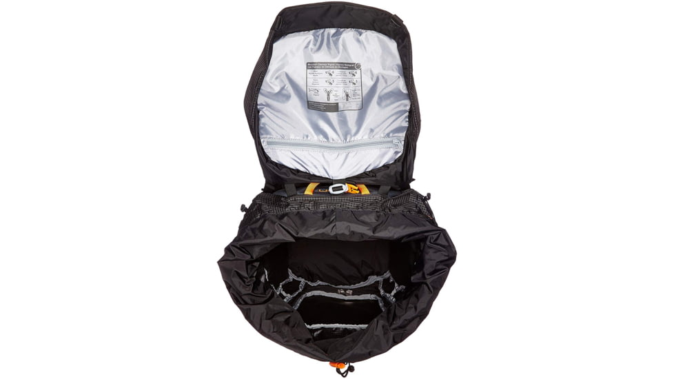 DEMO, Lowe Alpine Cerro Torre Backpack - Mens, 75-100L, Regular, Black, FBP-96-BL-75