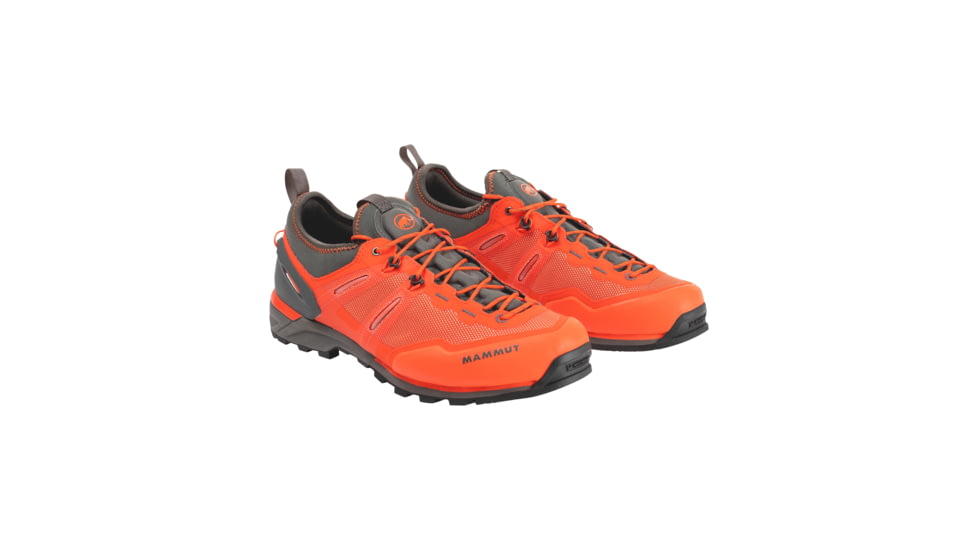 Demo, Mammut Mens Alnasca Knit Low MUSTER Boots, Dark Orange - Graphite, 9.5, 30200605120911000-DEMO