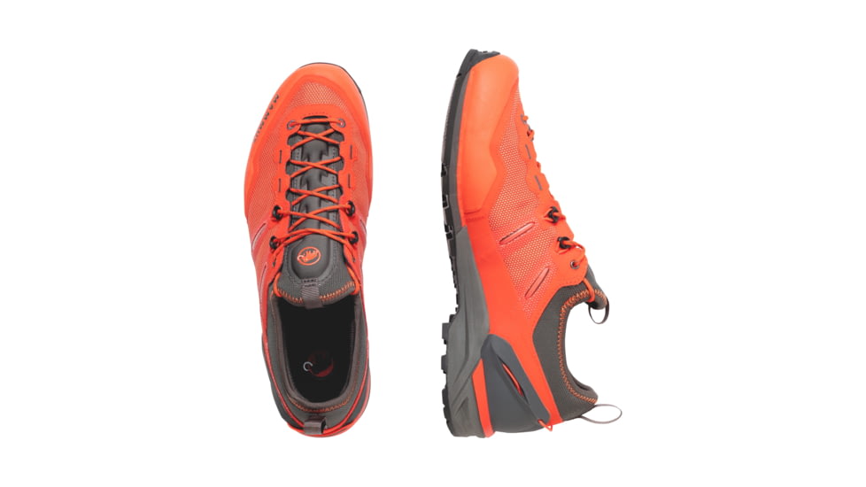 Demo, Mammut Mens Alnasca Knit Low MUSTER Boots, Dark Orange - Graphite, 9.5, 30200605120911000-DEMO