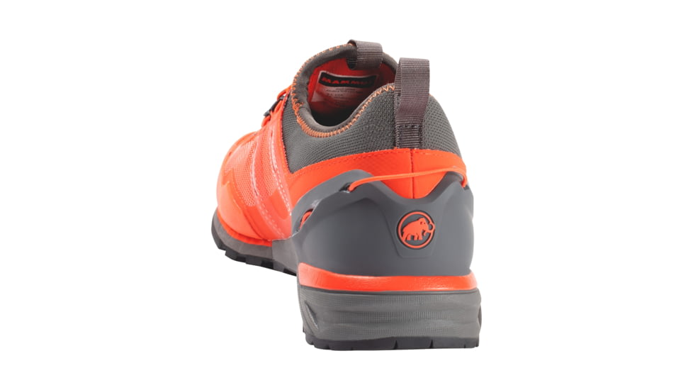 Demo, Mammut Mens Alnasca Knit Low MUSTER Boots, Dark Orange - Graphite, 9.5, 30200605120911000-DEMO