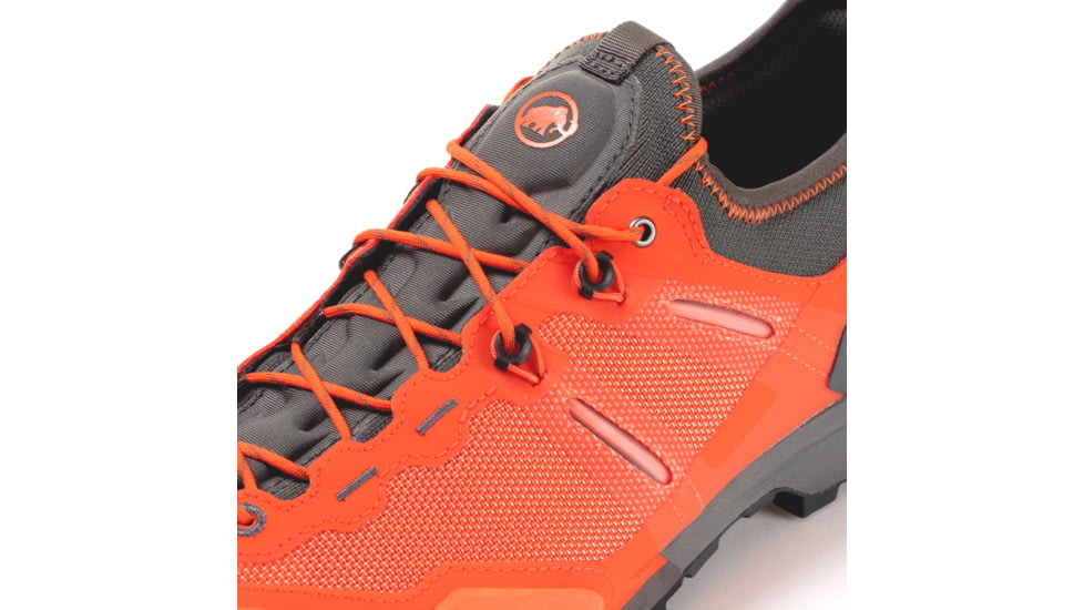 Demo, Mammut Mens Alnasca Knit Low MUSTER Boots, Dark Orange - Graphite, 9.5, 30200605120911000-DEMO