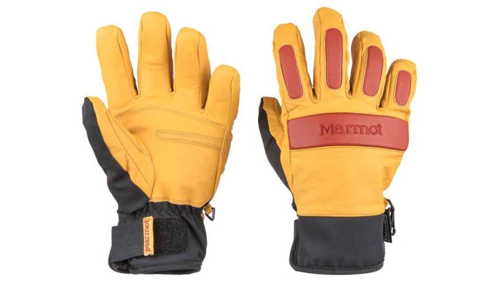 Demo, Marmot Tahoe Undercuff Glove - Mens, Tan/Dark Rust, Medium, 14280-7802-M