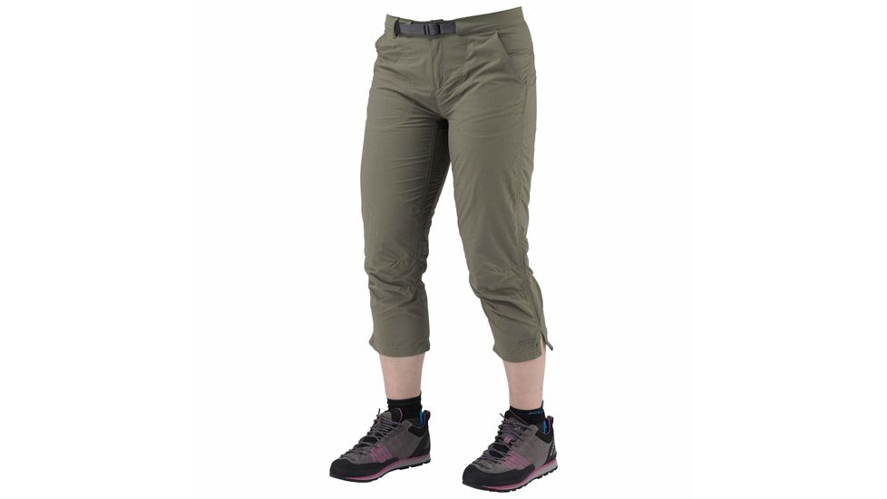 Demo, Mountain Equipment Approach Capri - Womens, Mudstone, 12, ME-002027-01269-34-DEMO