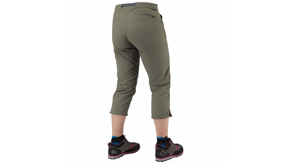 Demo, Mountain Equipment Approach Capri - Womens, Mudstone, 12, ME-002027-01269-34-DEMO