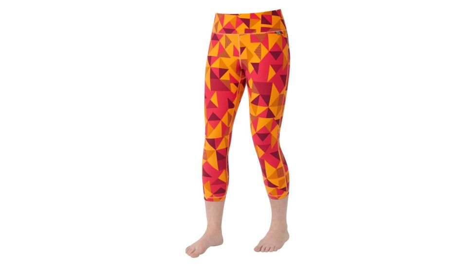 Demo, Mountain Equipment Cala Crop Legging - Womens, Orange Sherbert, 12, ME-004079-OS-12,
