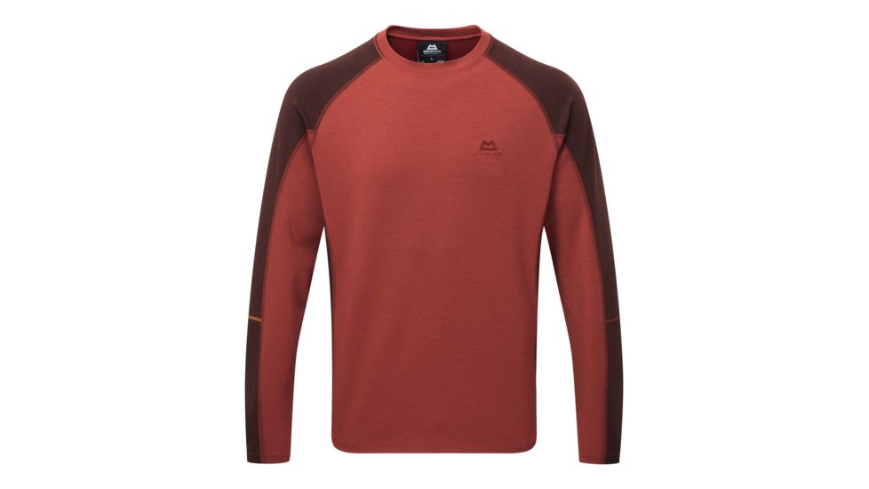 Demo, Mountain Equipment Committed Crew - Mens, Henna/Dk Choc, Large, ME-001536-HDC-L,